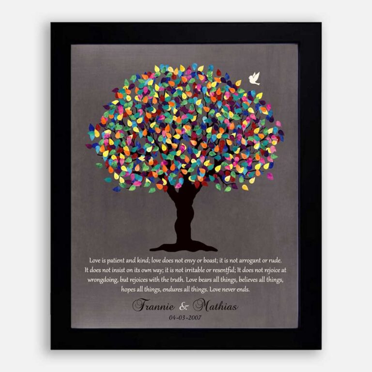 A Multicolor Tree & Bird