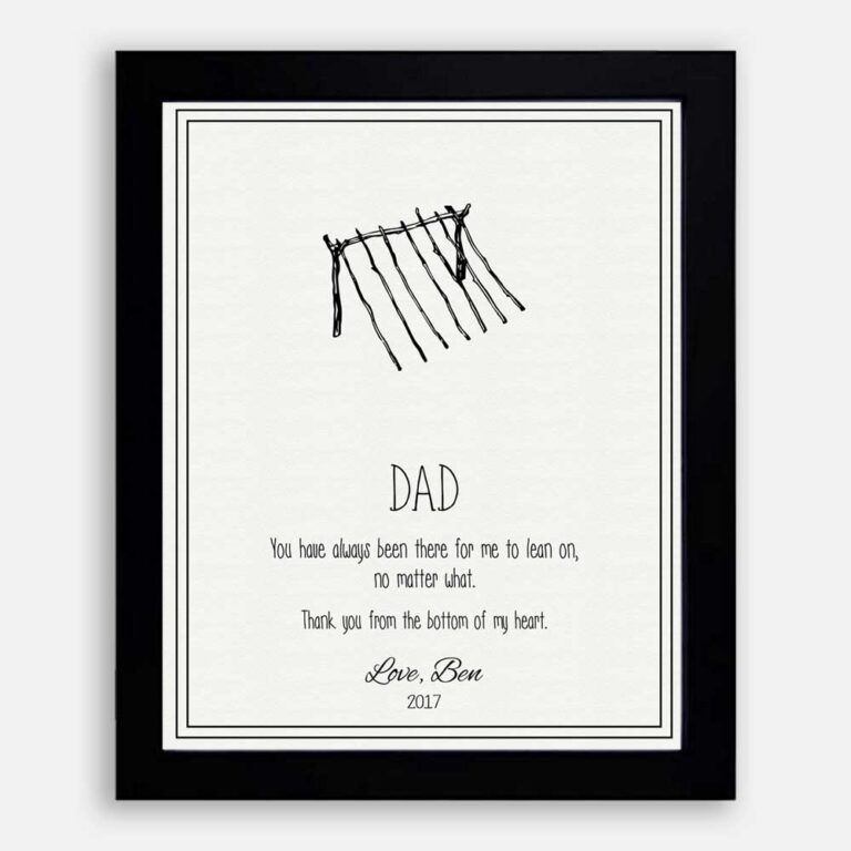 Thank You Gift For Father With A Heartfelt Message From Inner Heart