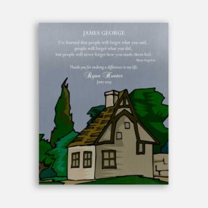 Personalized Mentor Gift