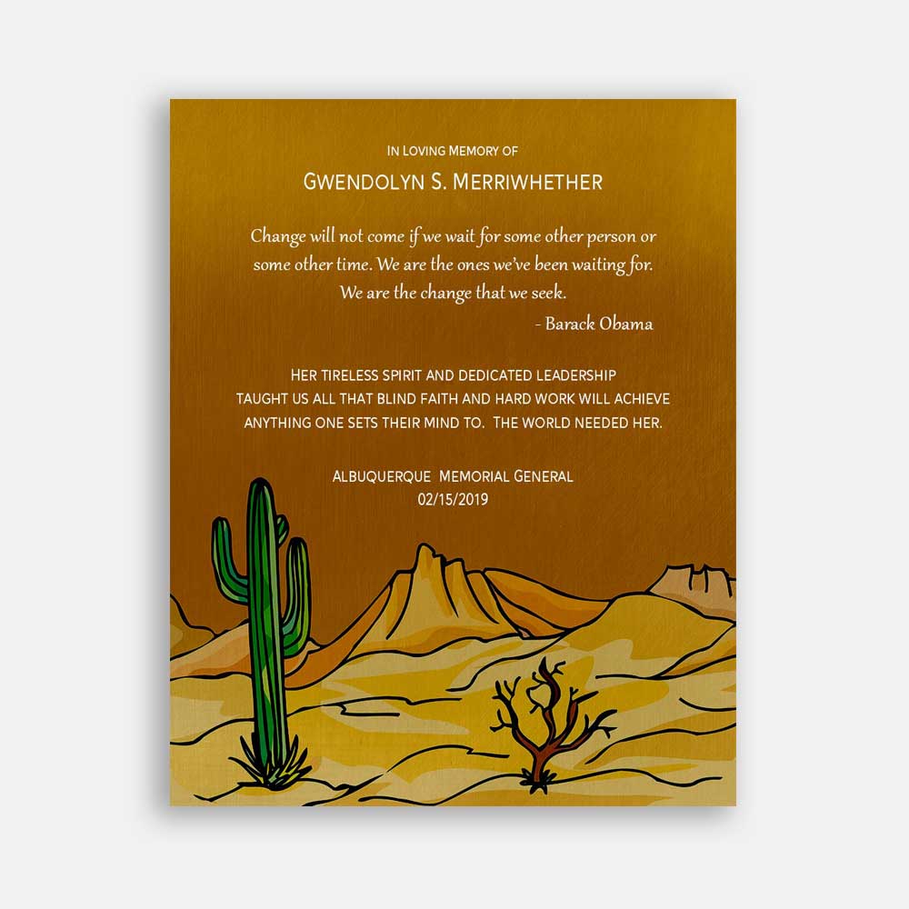 Personalized Sympathy Gift