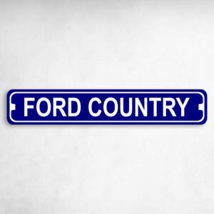Ford Country Novelty Metal Street Sign to add to your sign collection.