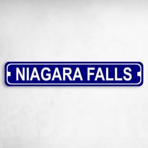 Niagara Falls Novelty Metal Street Sign to add to your sign collection.
