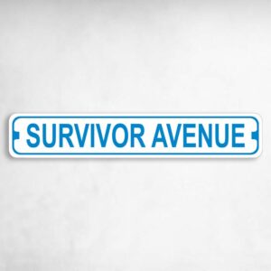 Survivor Avenue Novelty Metal Street Sign to add to your sign collection.