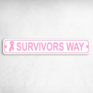 Survivors Way Novelty Metal Street Sign to add to your sign collection.