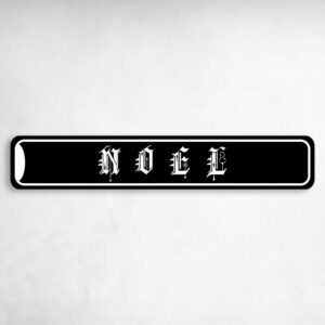 Noel Christmas Holiday Novelty Metal Street Sign to add to your sign collection.
