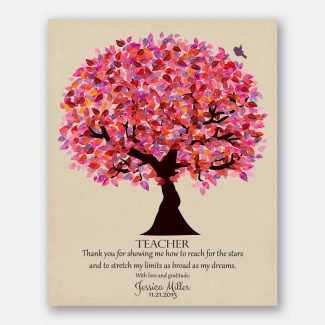Gift For Teacher Personalized Thank You