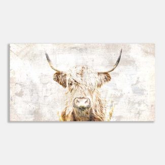 Highland Cow Rustic Farmhouse Design #LT-1005