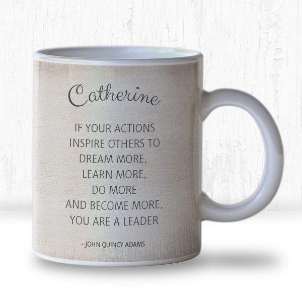 personalized coffee mug for mentor
