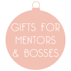 personalized holiday gifts for mentor