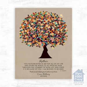 Late Spring Tree Mother's Day Wall Plaque Gift for Mother LTC-1311