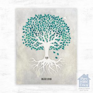 Canopy Anniversary Wall Plaque Gift for Couple LTC-1528