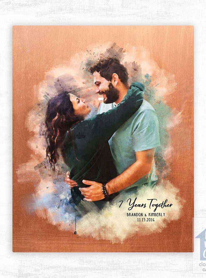 Relocation concept. A smiling cheerful multiracial couple in embraces lookin in each other eyes