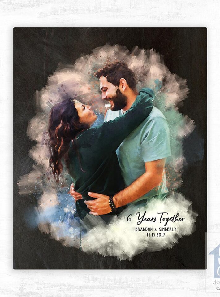 Relocation concept. A smiling cheerful multiracial couple in embraces lookin in each other eyes