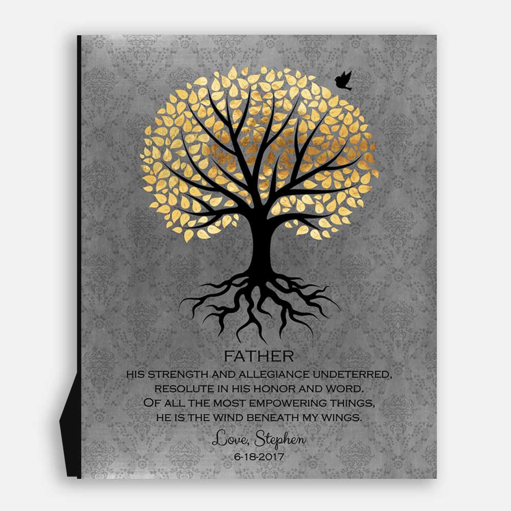 Personalized Gift For Father From Son With A Heartfelt Poem