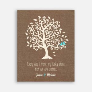 Personalized Sister Gift