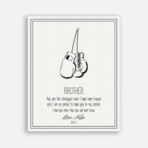 A Personalized Gift For Brother