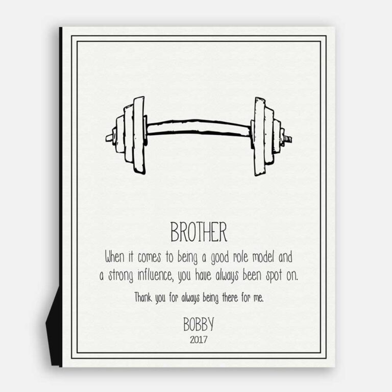 Thank You Gift From Sister Or Brother