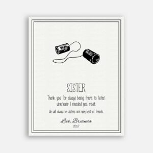 Personalized Gift For Sisters