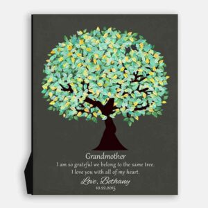 Gift For Grandmother Grandparent Grateful We Belong To The Same Tree #1185