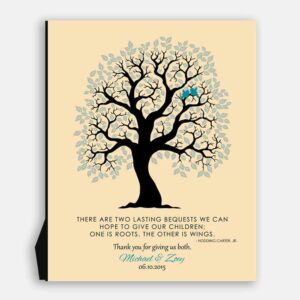 Hodding Cer Jr Quote Two Lasting Bequests Personalized Gift For Parents #1334
