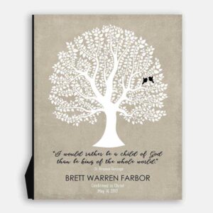 Personalized Gift For Godson Baptism Communion Confirmation Bar Mitzvah Saint Aloysius Gonzaga Quote #1459