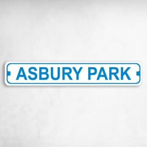 Asbury Park Novelty Metal Street Sign to add to your sign collection.